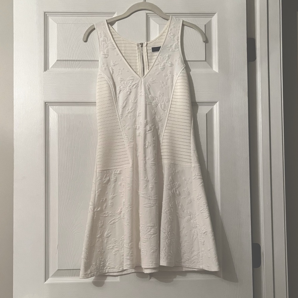 Sanctuary white embroidered dress